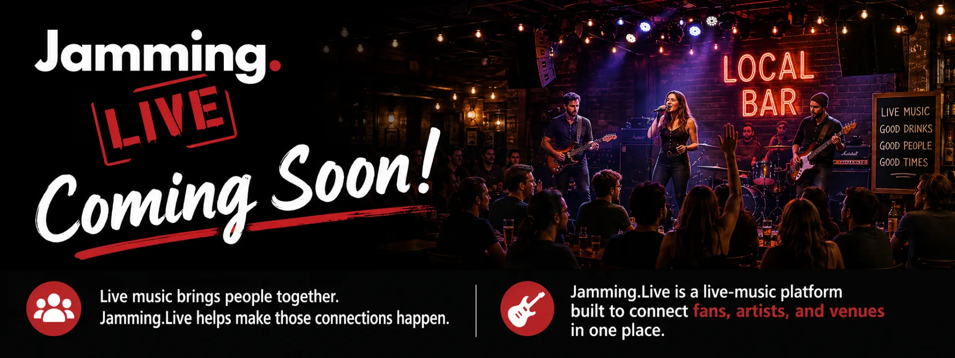 Jamming.LIVE is Coming Soon!