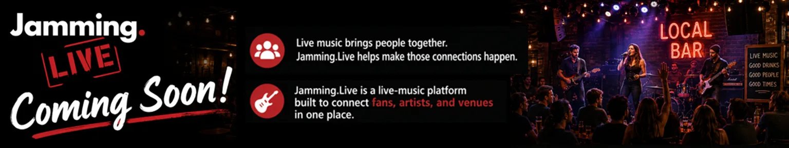 Jamming.LIVE is Coming Soon!